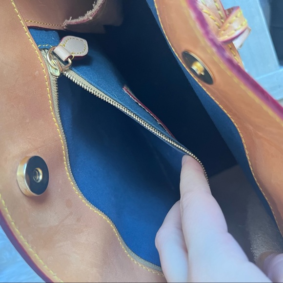 Dooney & Bourke Vintage Leather Monogram Tote - Picture 14 of 16